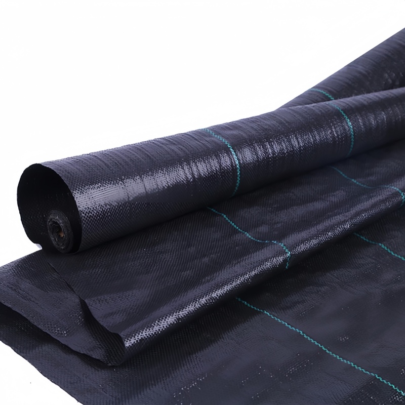 1M2M3M Weed Control Barrier Fabric Weeding Cloth Black Degradable Film ...
