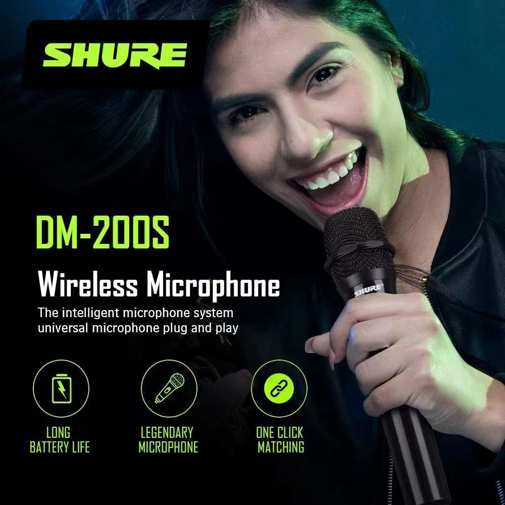 GDPLUS SHORE DM-2000S | Pro UHF Wireless Rechargeable Handheld Dynamic ...