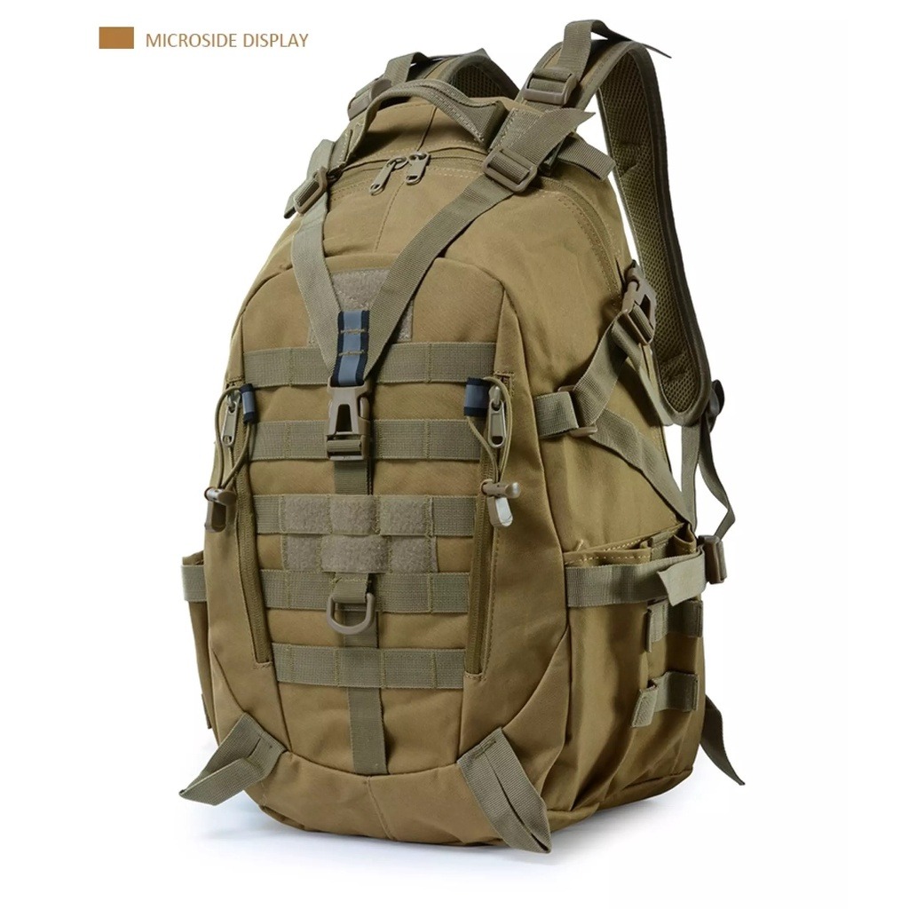 Ready Stock 25L-35L Men Tactical Backpack Waterproof Camping Hiking ...