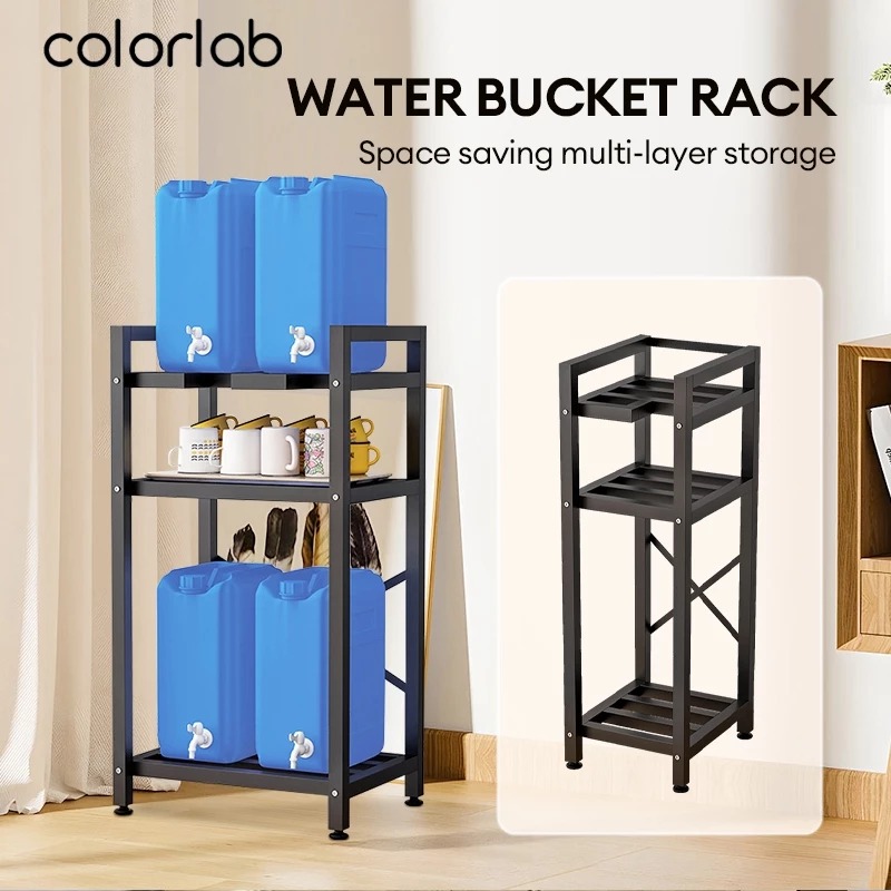 Water Container Rack Stand Black Water Tank Bracket Water Container ...