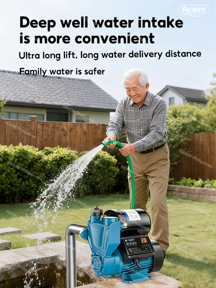 REAIM Jetmatic Water Pump Automatic Booster Pump Water Pressure Self ...