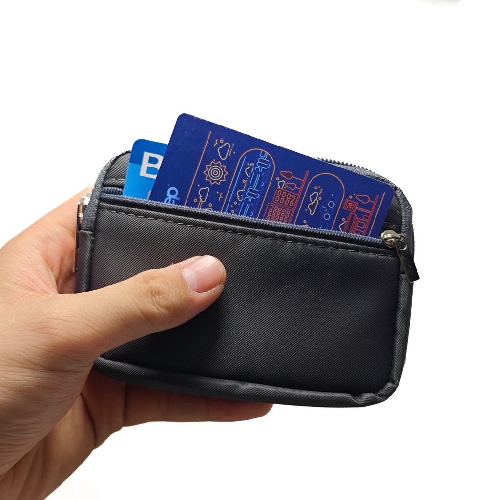 Waterproof Mini Wallet with Coin Compartment & Card Holder for Men ...