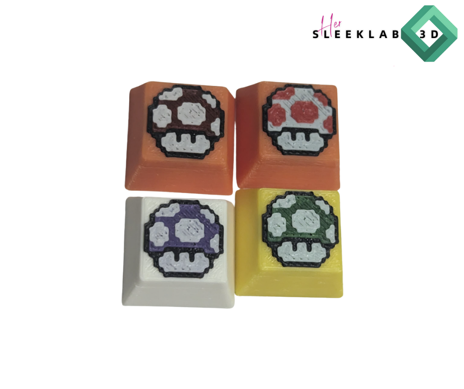 HERSLEEKLAB 3D PRINTED SUPER MARIO MECHANICAL KEYBOARD CLICKER SWITCHES ...