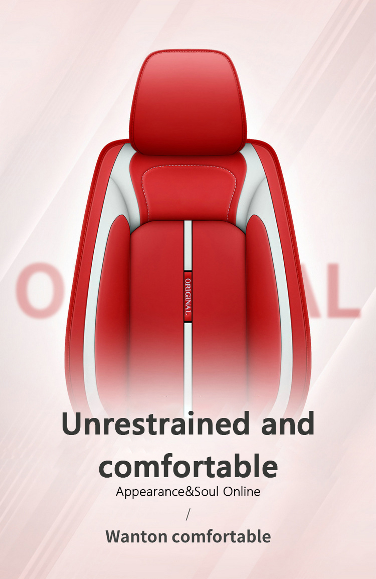 Toyota specific 5-seat leather car seat cover for Hilux Rush Corolla ...
