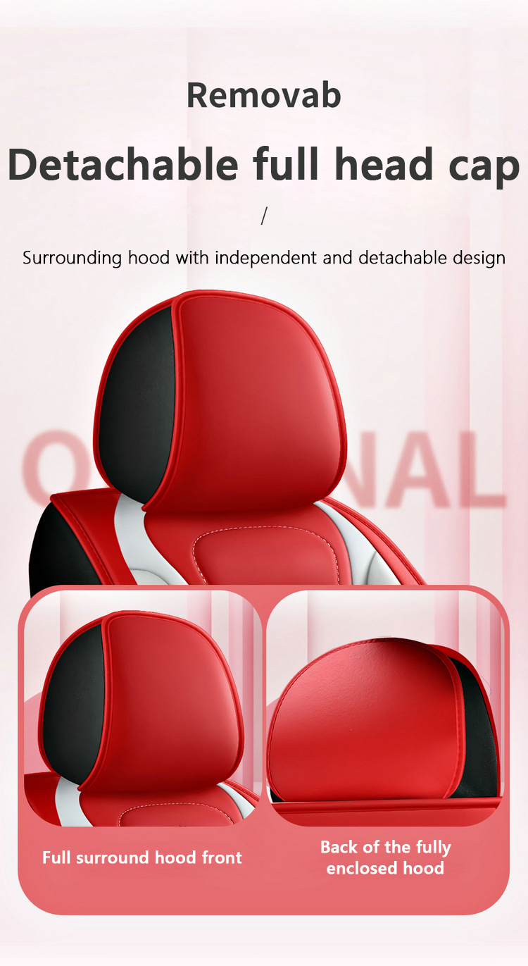 Toyota specific 5-seat leather car seat cover for Hilux Rush Corolla ...