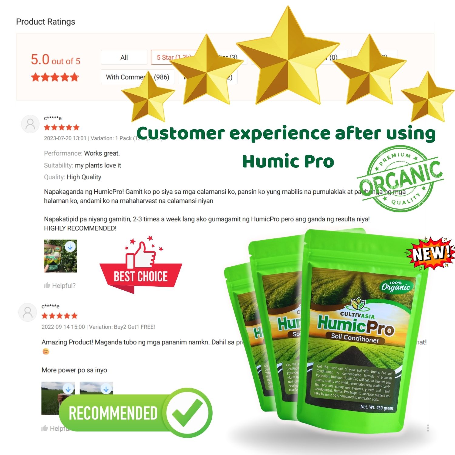 [ICE] Humic Pro - Organic NPK and Foliar Fertilizer for Plants ...