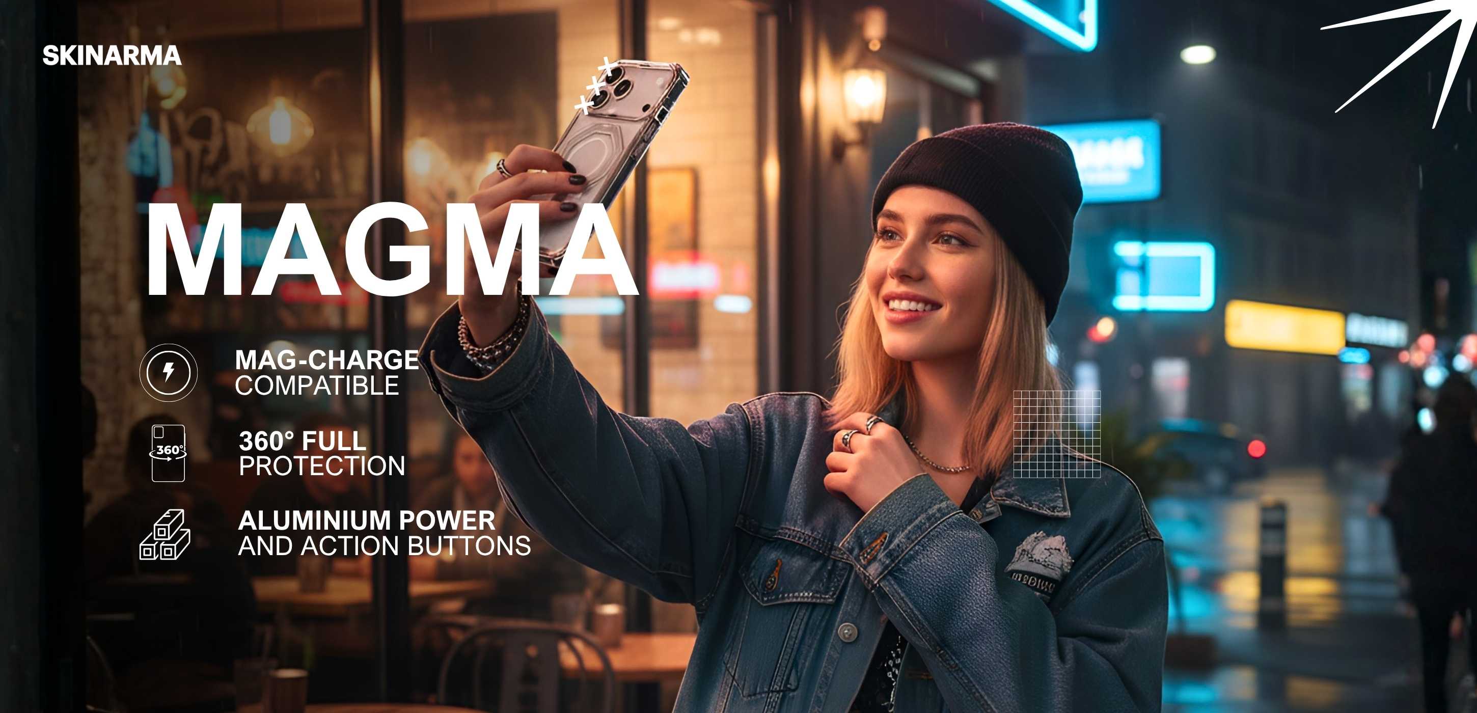 Skinarma iPhone 17 Pro Case (2025) Magma | Shopee Philippines