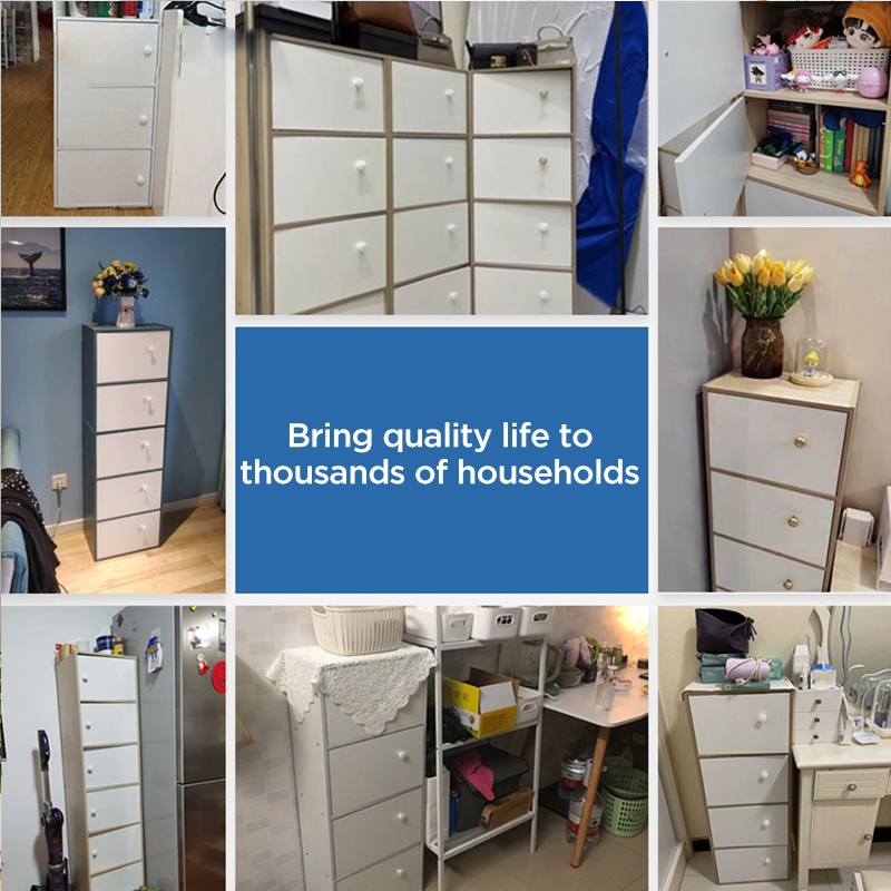 Image showcasing 【Ship Today】Locker Bookcase Simple Home Living Room Locker Simple ...