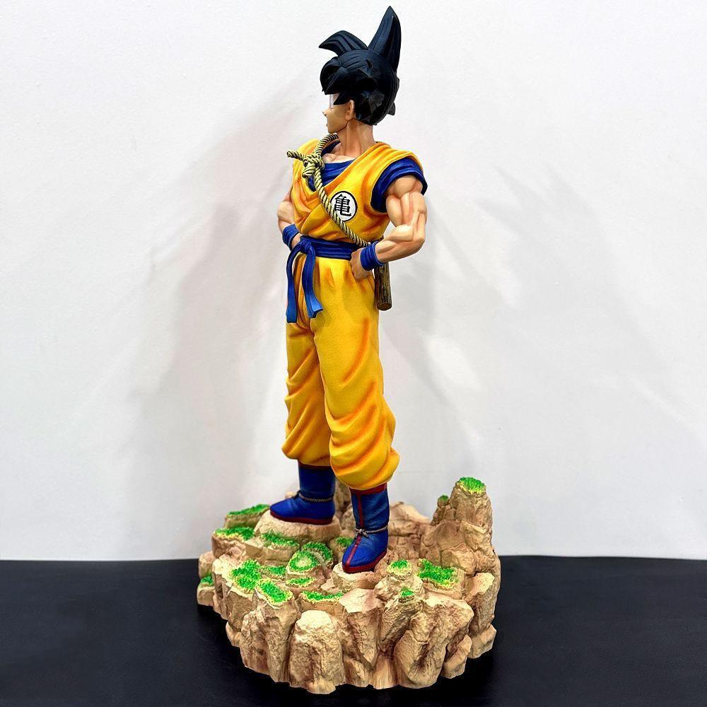 Dragon Ball 30CM Super Saiyan Goku (Dreamy Staff-Bearing Pose) Figure ...