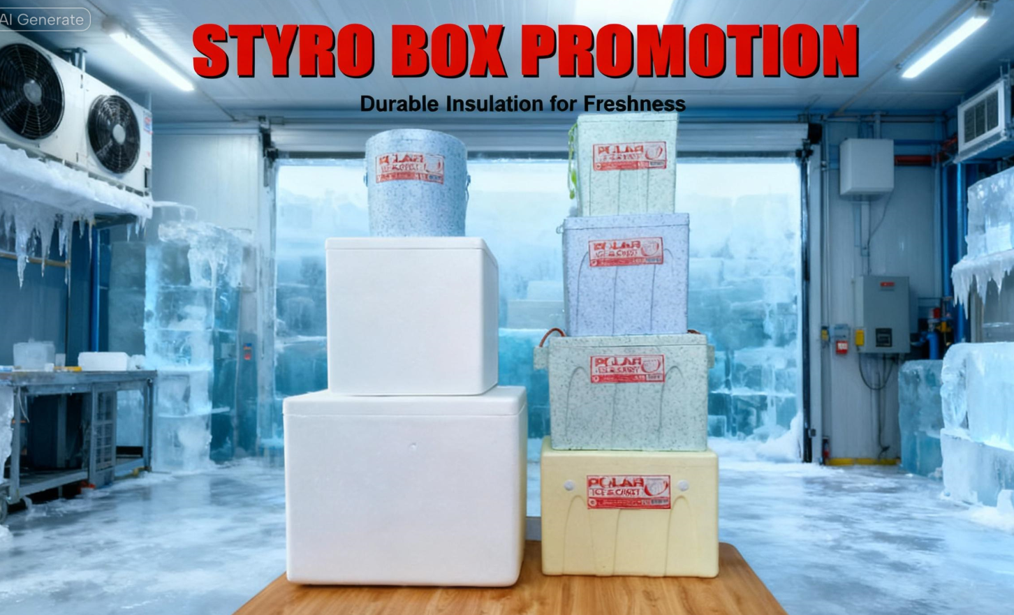 ICE BOXES/ STYRO BOX/ BIG BOX/ COOLER | Shopee Philippines