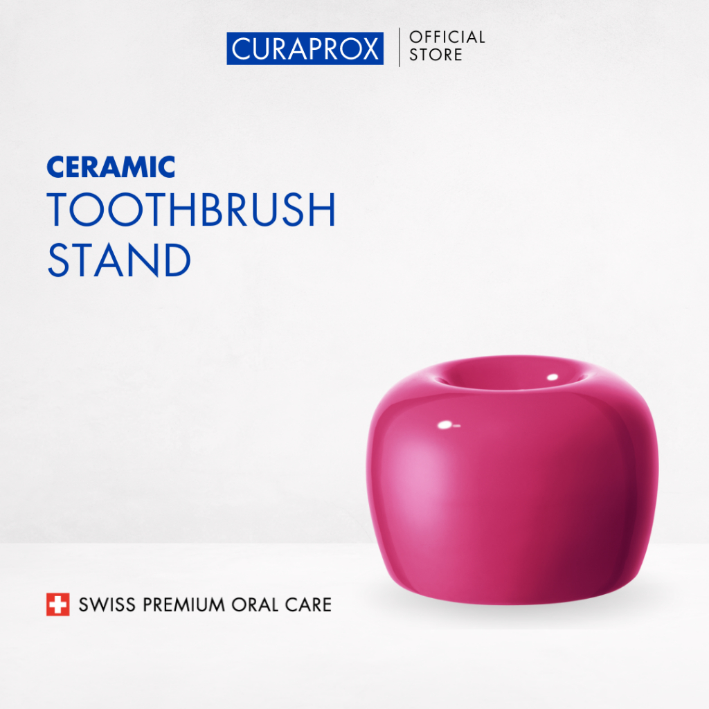 Curaprox Toothbrush Ceramic Foot Stand Holder | Shopee Philippines