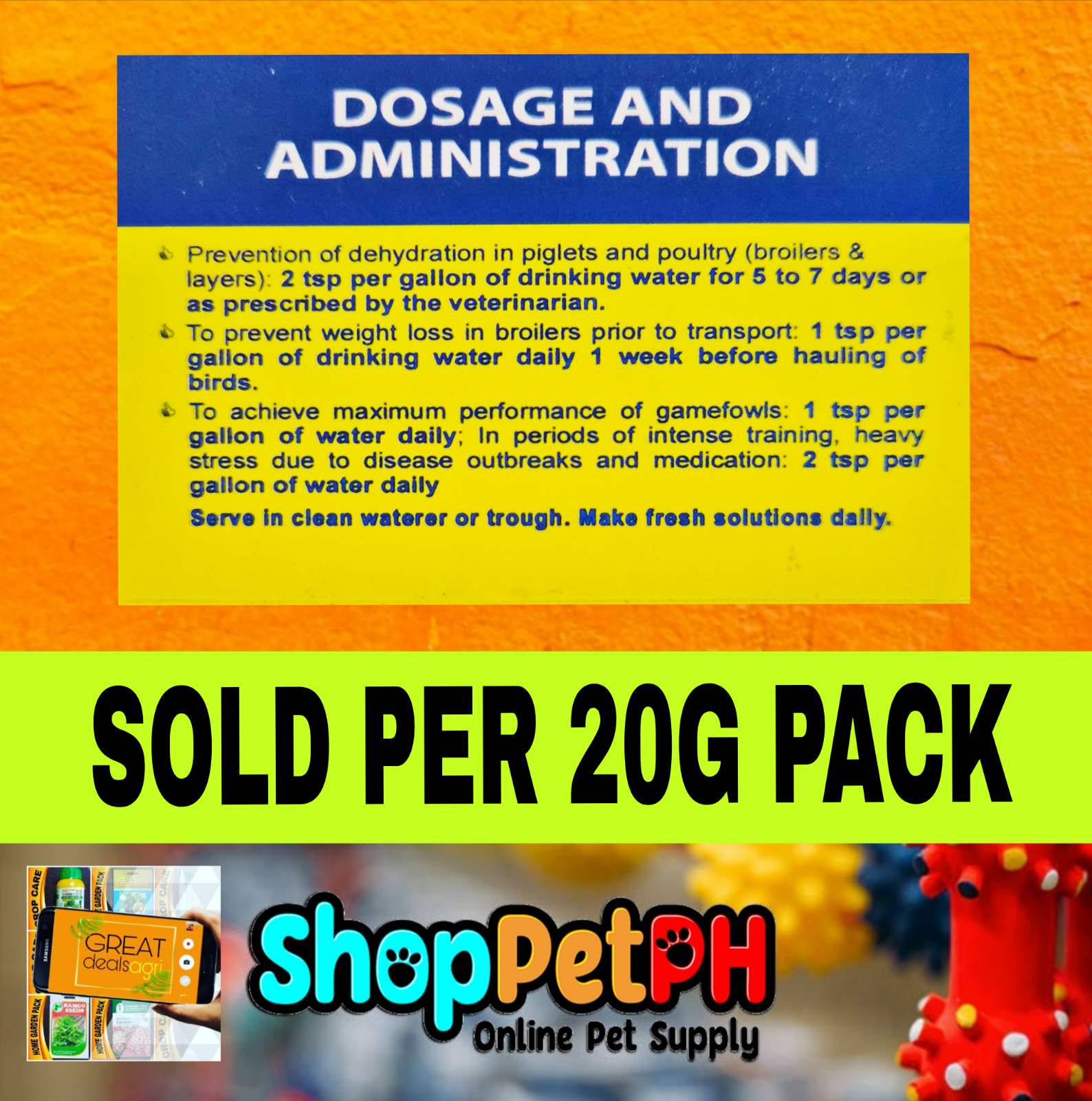 SELECTROGEN PLUS (20 GRAM PACK) SAGUPAAN SUPERFEEDS | Shopee Philippines