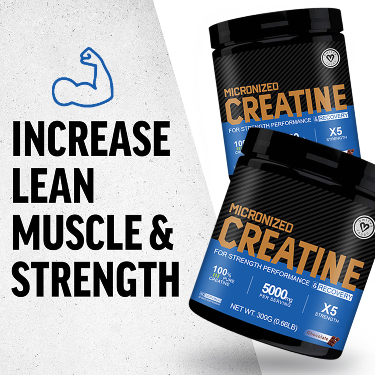 Original Creatine Powder for Muscle Building Pure Creatine Monohydrate ...