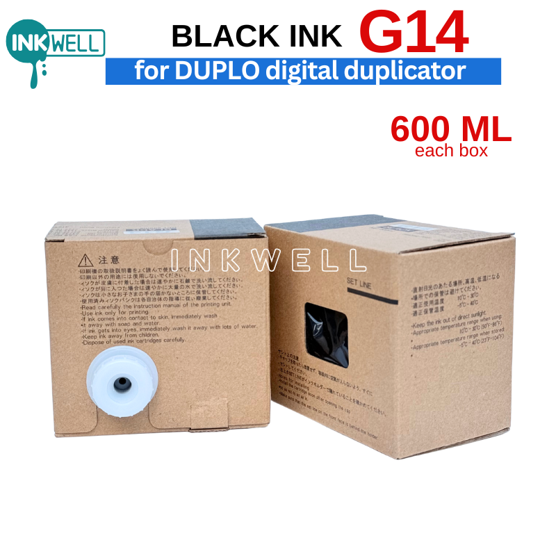G14 g 14 Ink Black for Duplo and Akinto duplicator machine | Shopee ...