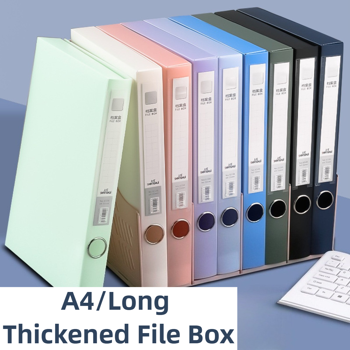 A4/Long File Box Folder Organizer Document Box for Document Organizer 3 ...