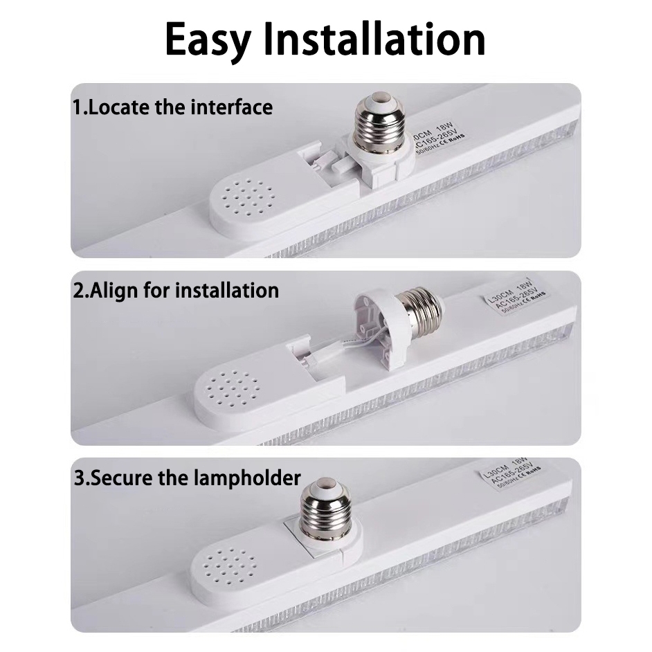 E27 Bulb Crystal LED Light Upgraded Led Bulb Flat Low High Bay Indoor ...