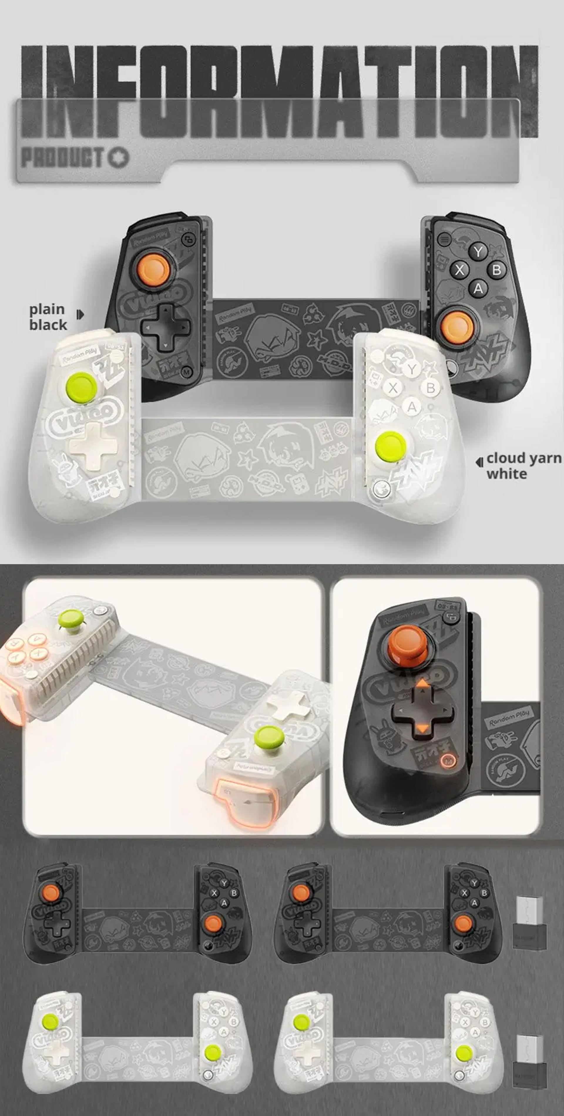 GameSir x Zenless Zone Zero X5S Wireless Game Controller for iOS/PC ...
