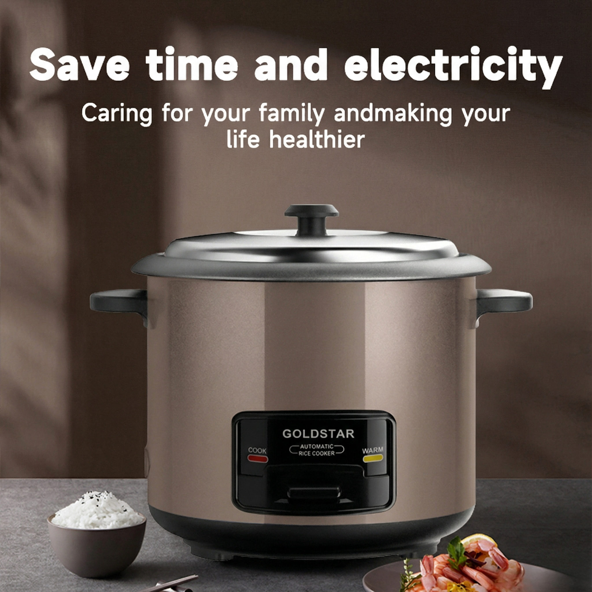 Gold Star Premium 2L Rice Cooker Small Multifunctional Mini Rice Cooker ...