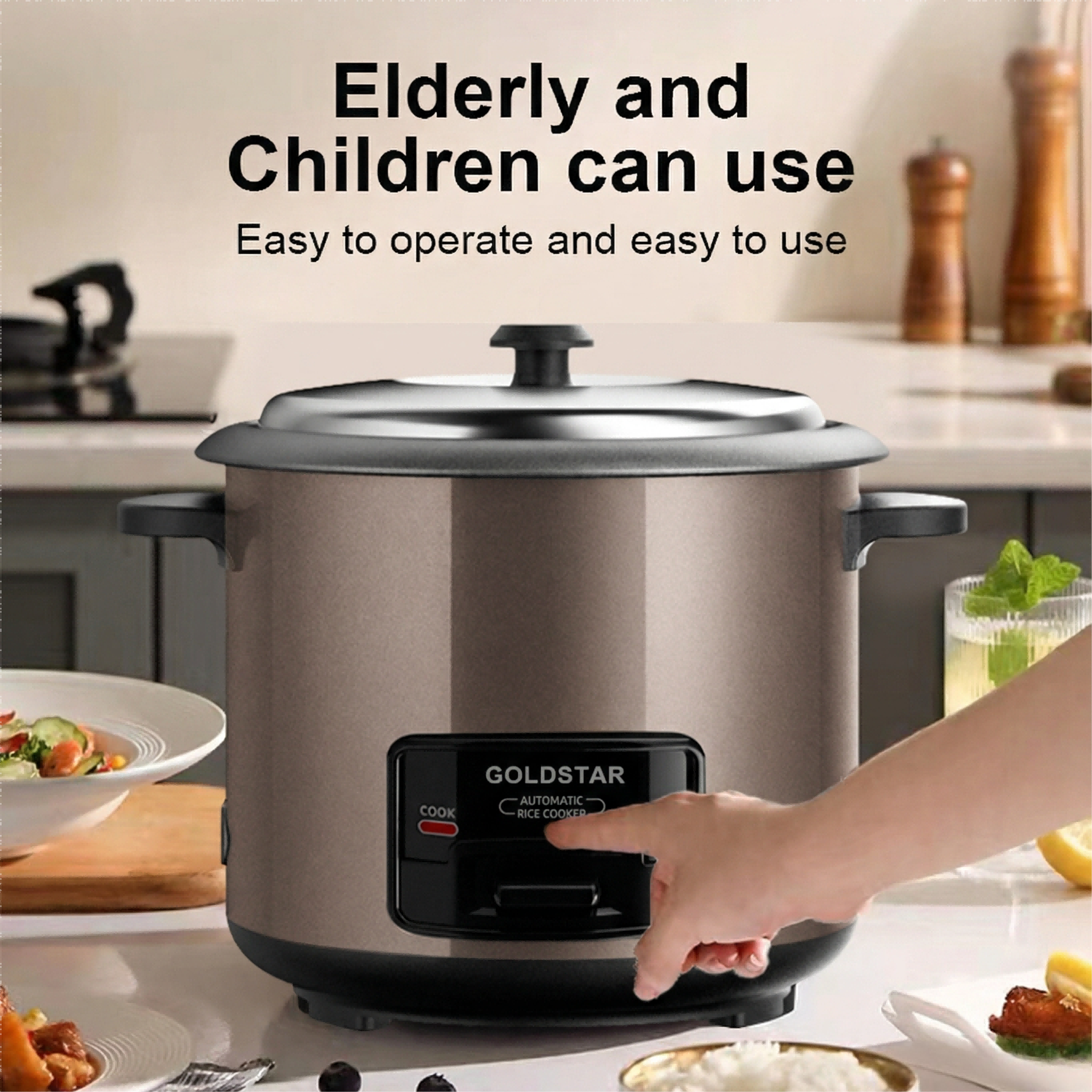 Gold Star Premium 2L Rice Cooker Small Multifunctional Mini Rice Cooker ...