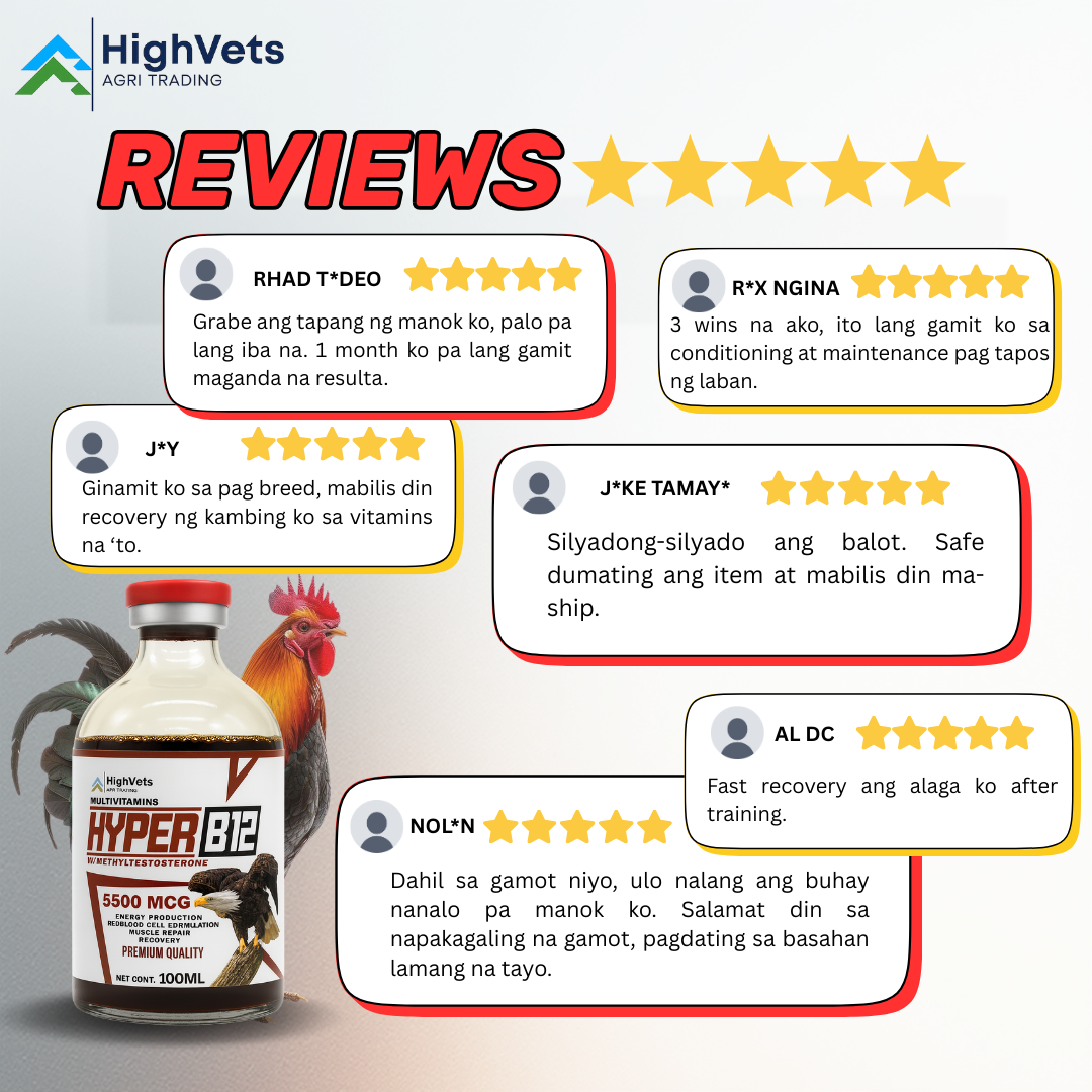 Hyper B12 + B15 Breeder Conditioning Formula | Shopee Philippines