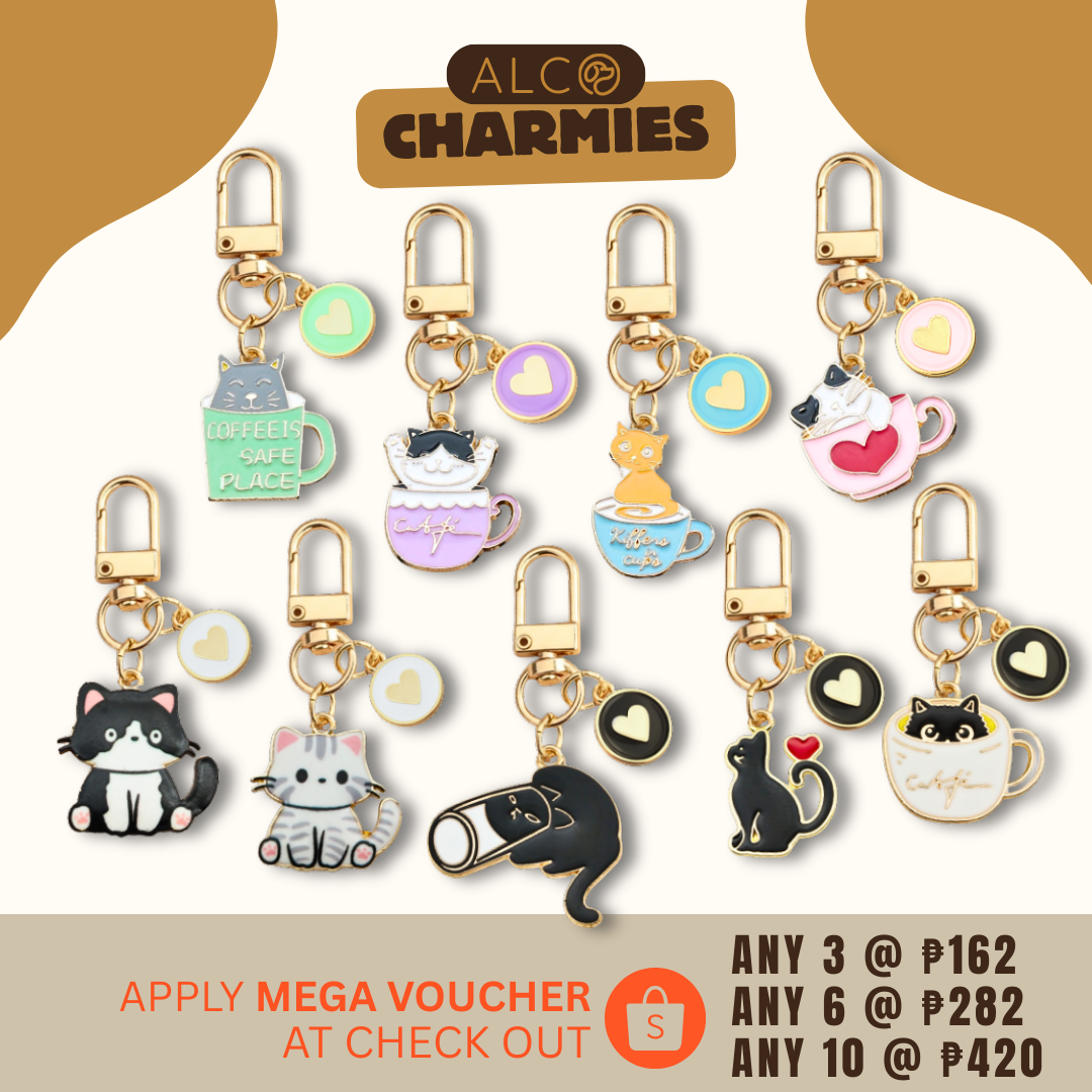 Alco Charmies: Cute and Tiny Cat Tags for Bag Charms, Wallet Charms or ...