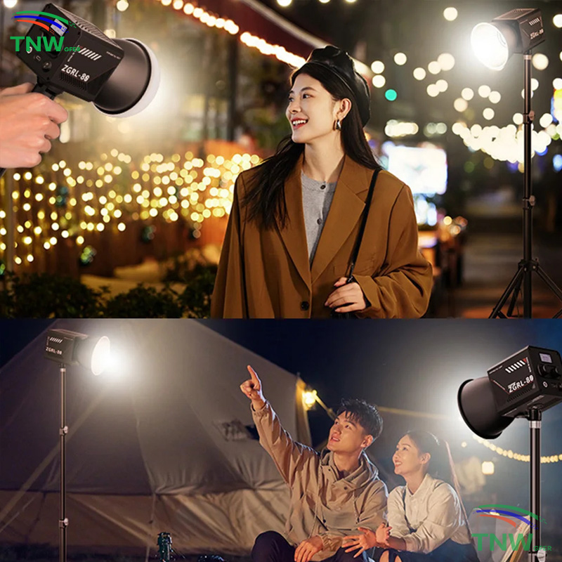 Photo inspiration: Portable Soft Lighting Solutions Reference: 80W Pro Bi Color Cob Photography Fill Light Portable Soft