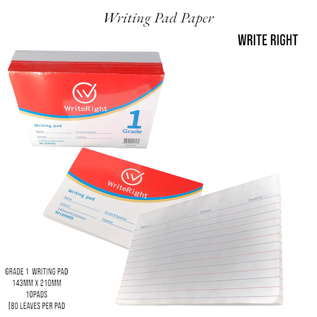 WriteRight 10PADS Grade 1 2 3 4 5 6 and High School Students Quiz and ...