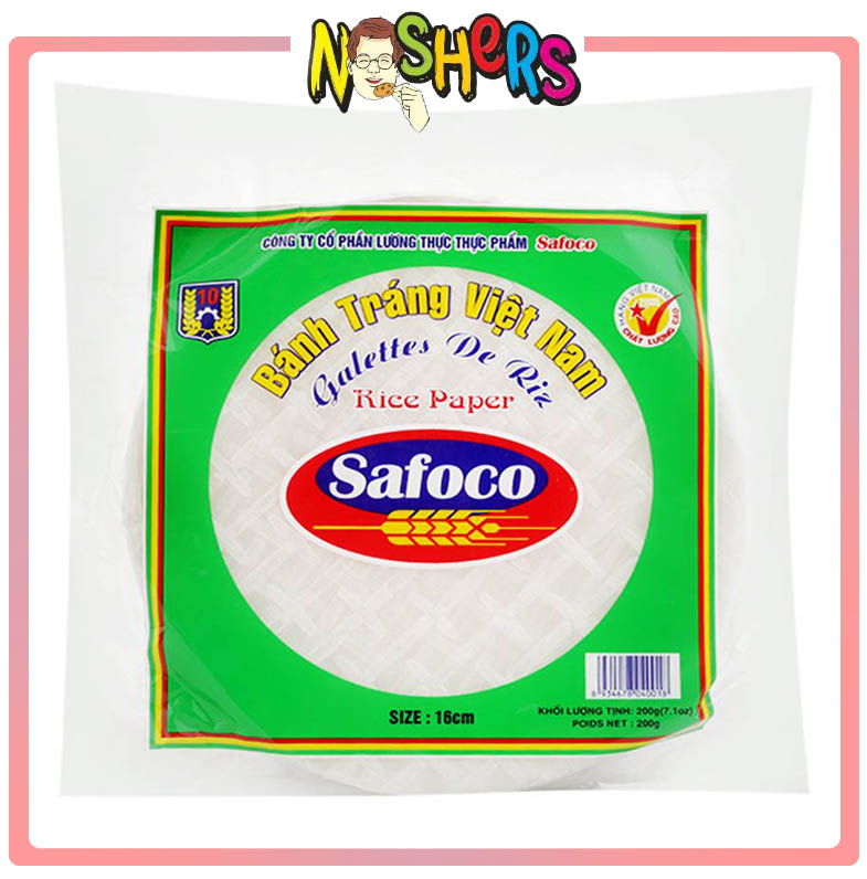 Noshers Safoco Rice Paper Spring Roll Wrapper Premium Quality ...