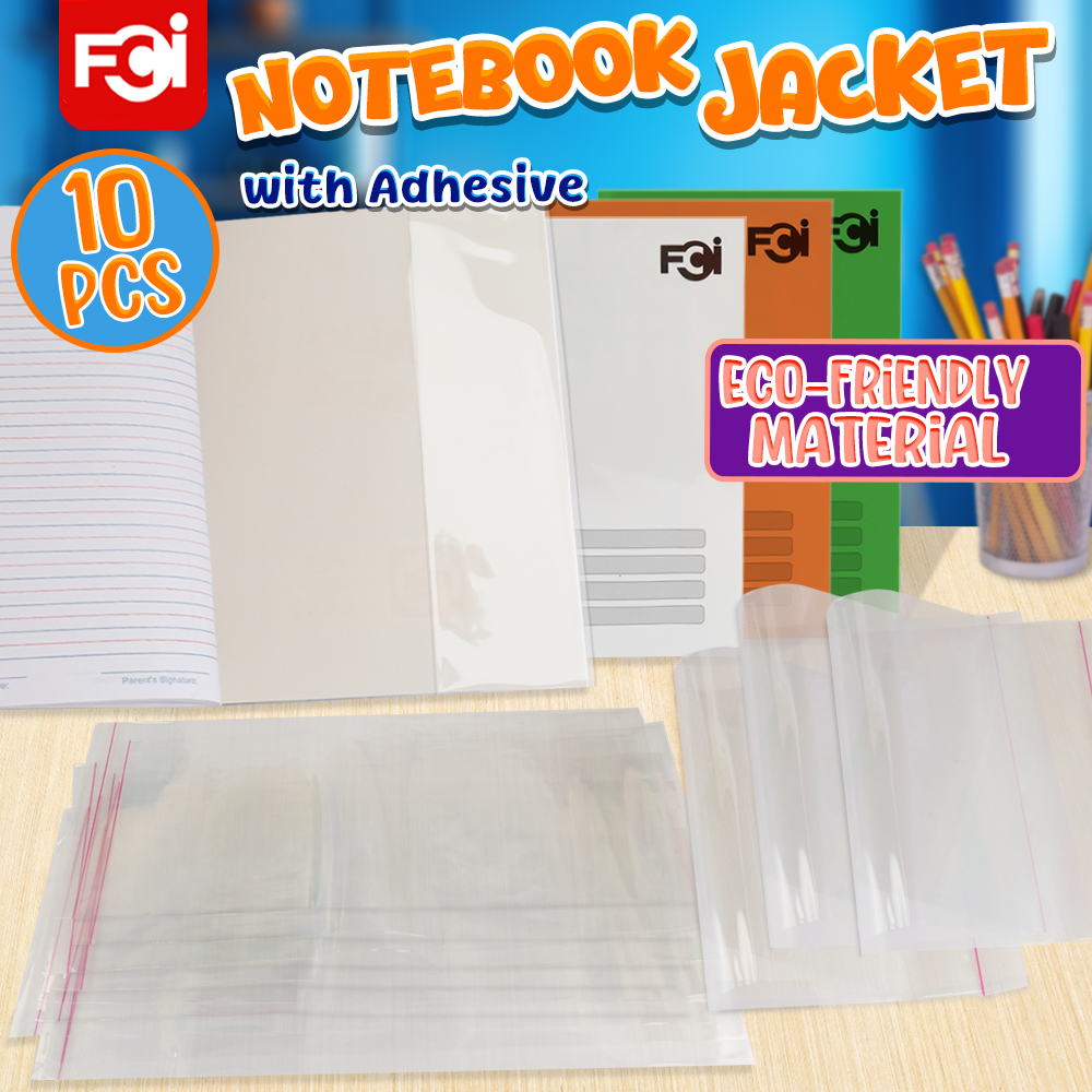FCI Notebook Jacket with Adhesive 10 pcs for Yarn, Composition& Spiral ...
