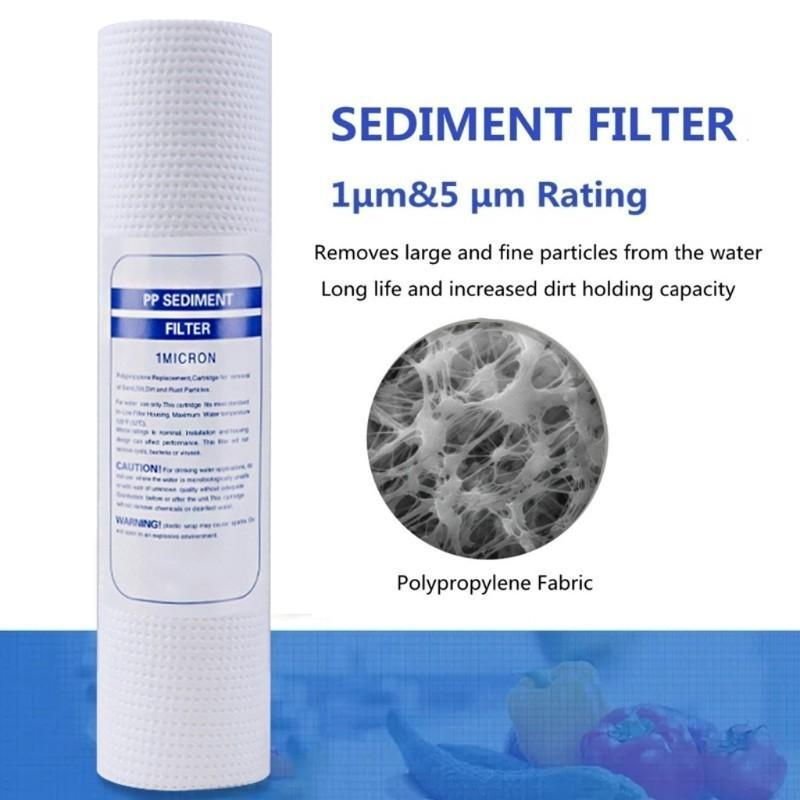 PP Sediment Filter 10 Inch 110g Water Filter Cartridge 1 Micron/5 ...