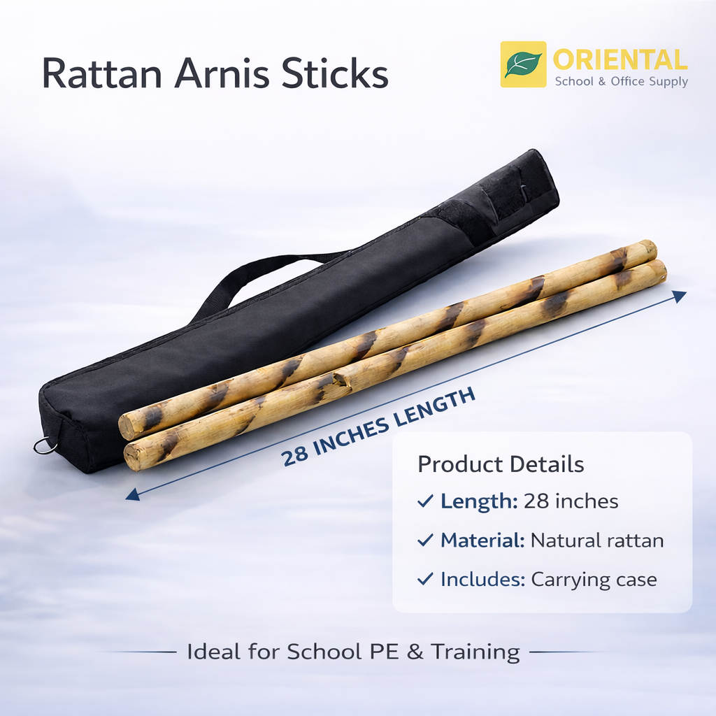 2 PCS. ARNIS STICK PER PAIR (RATTAN) - 28 INCHES LONG - 2 ARNIS STICKS ...