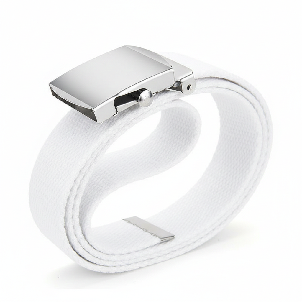 Garrison Belt Gold Automatic Buckle for Men and Women ROTC Marine CAT ...