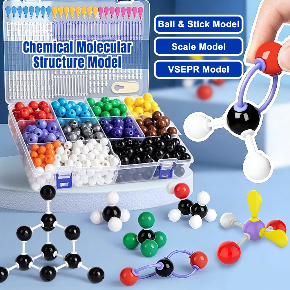 Chemical Molecular Structure Model Kit Organic Inorganic Chemistry Set ...