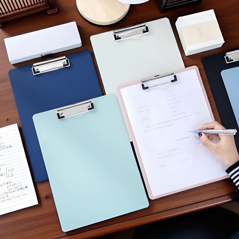 GOODAY A4 Plastic Clip Board 22.531.5cm with Long Clip for Paper ...