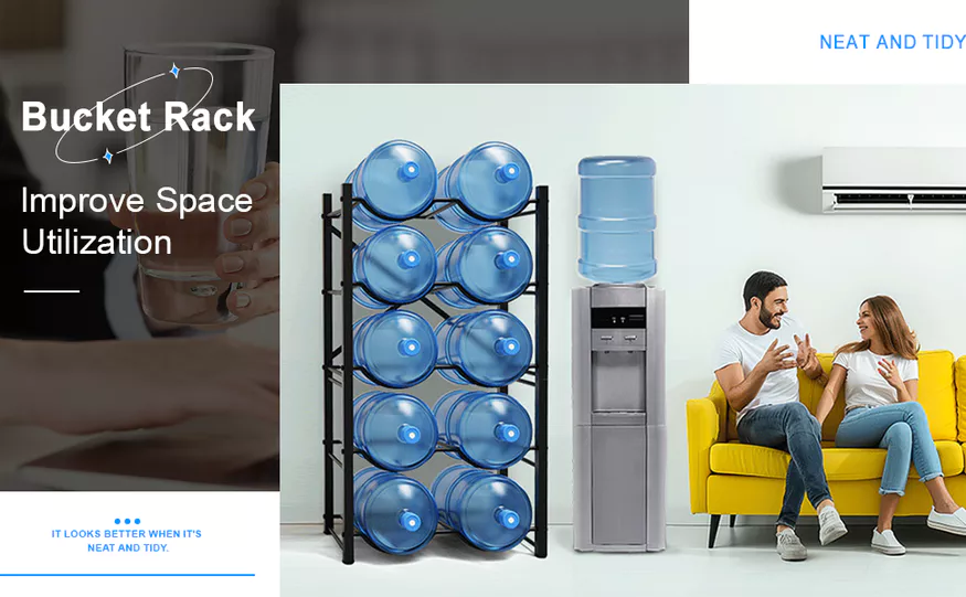 Water Rack Stand Water Container Gallon Rack Mineral Water Dispenser ...