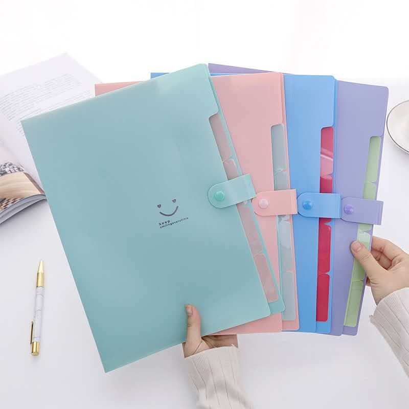 A4 Plastic Expanding File Folders Accordion Document Organizer | Shopee ...
