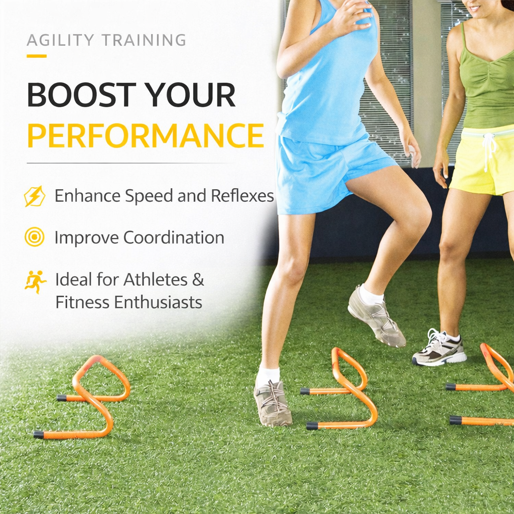 Portable Training Hurdle Frame Speed Practice Equipment for Sports with ...