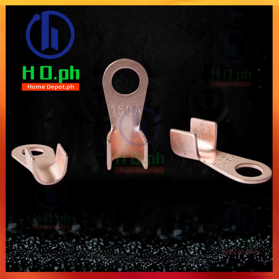10pcs Battery Lugs Connector Knight Copper Terminal Ot Wire Connector ...