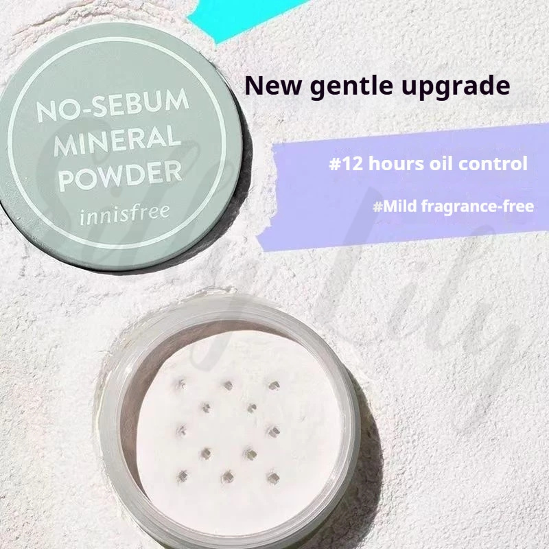innisfree No-Sebum Mineral Powder 5g Control Oil Absorb Shine Mattify ...