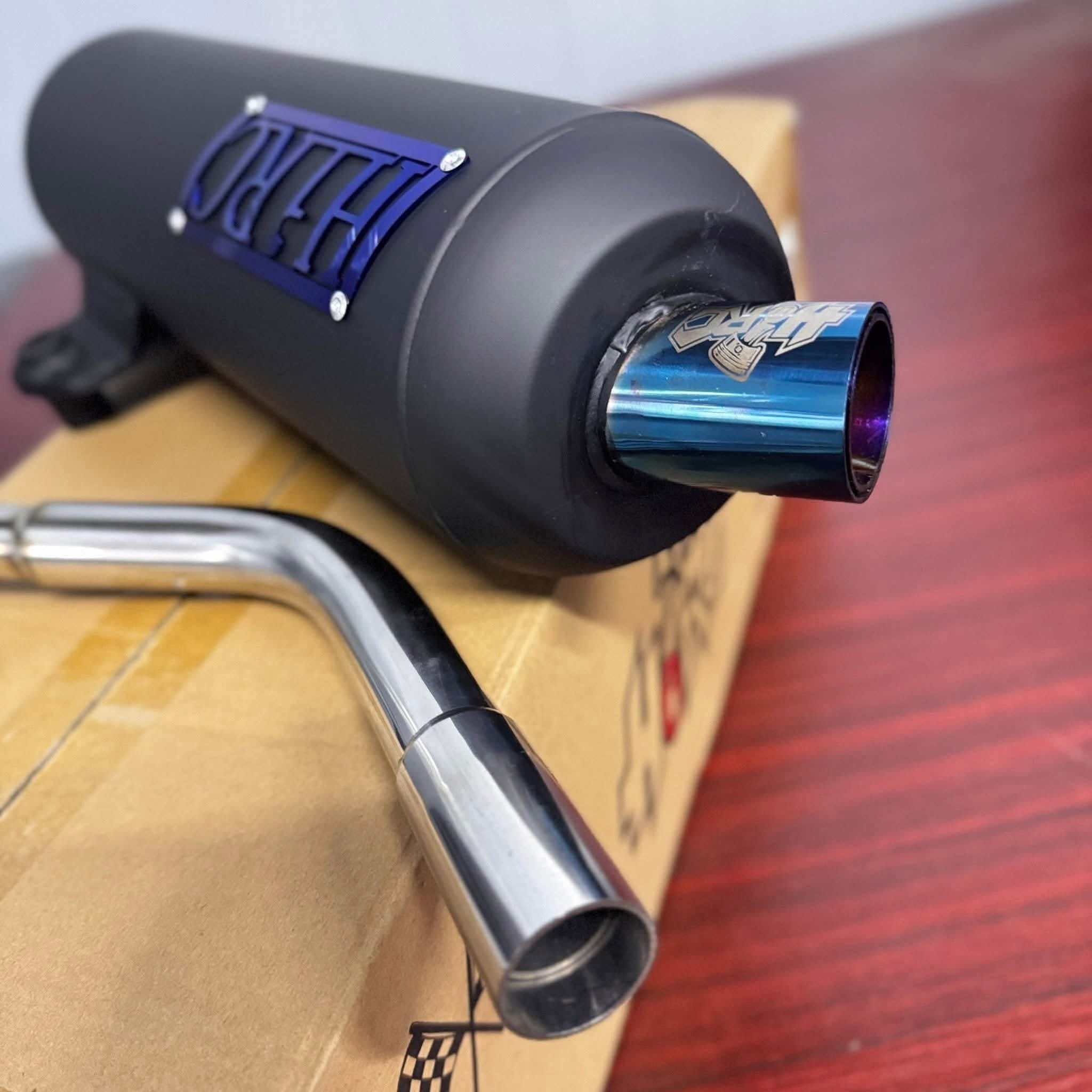 HIRC POWER TITANIUM TIP PIPE NMAX V1 / AEROX V2 / NMAX V2 / CLICK 125 ...