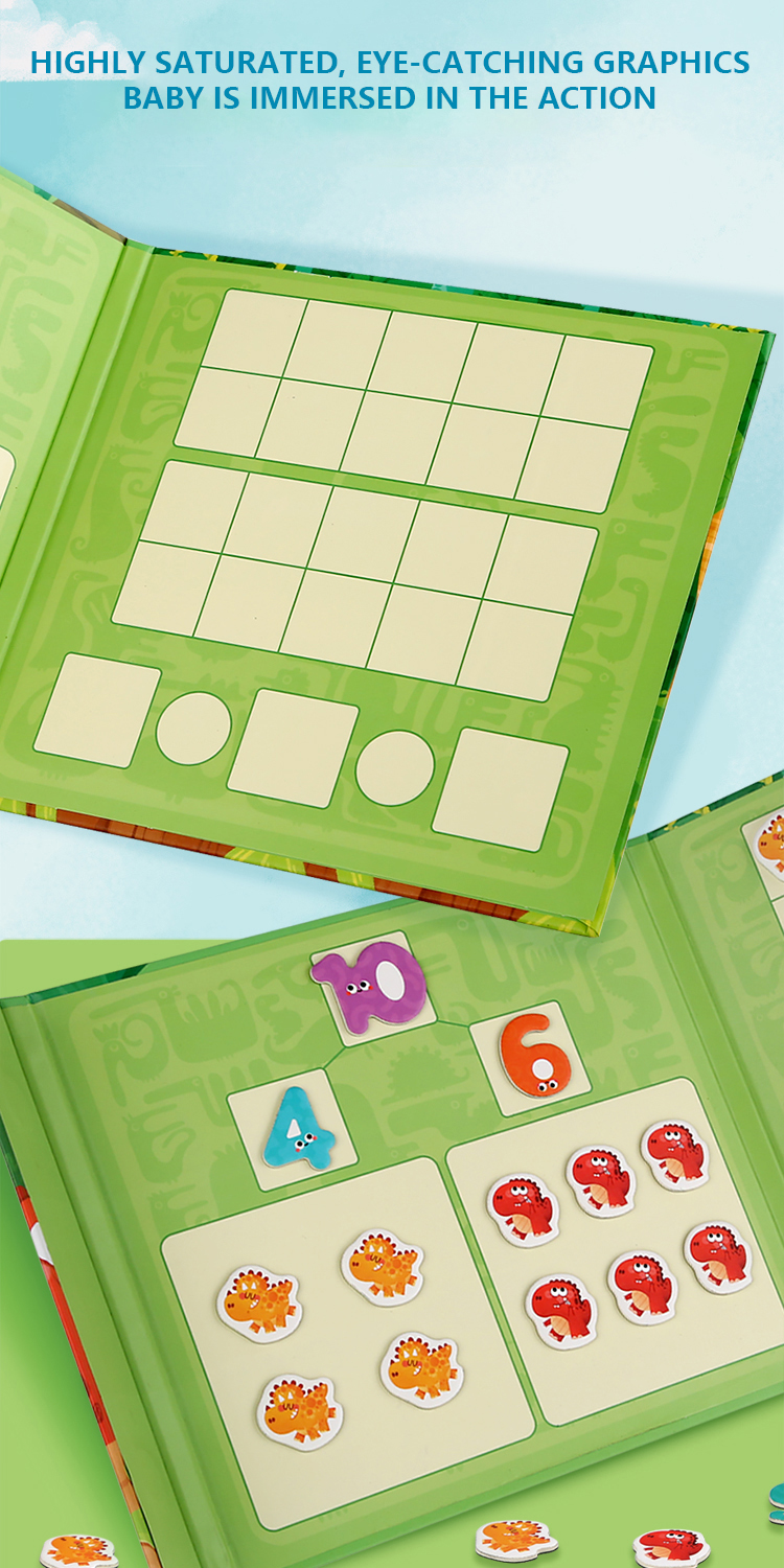 NIKO Kids Early Education Book Magnetic Math Arithmetic Book Early ...