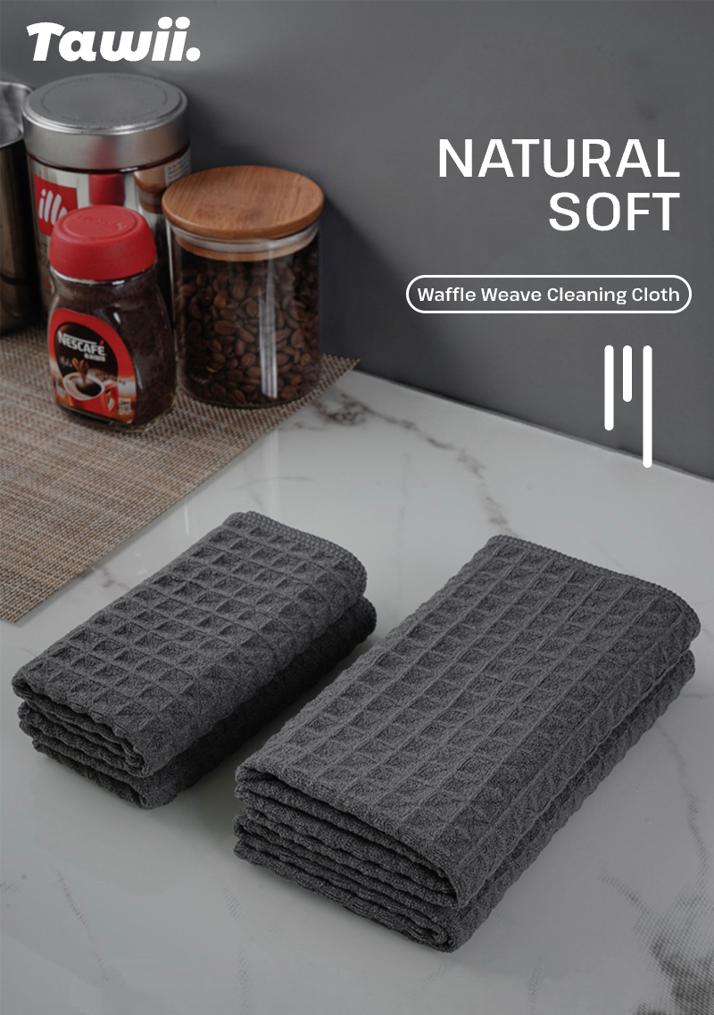 Tawii.Towel Rag Microfiber towel Quick Dry Washing Dishes Absorbent ...