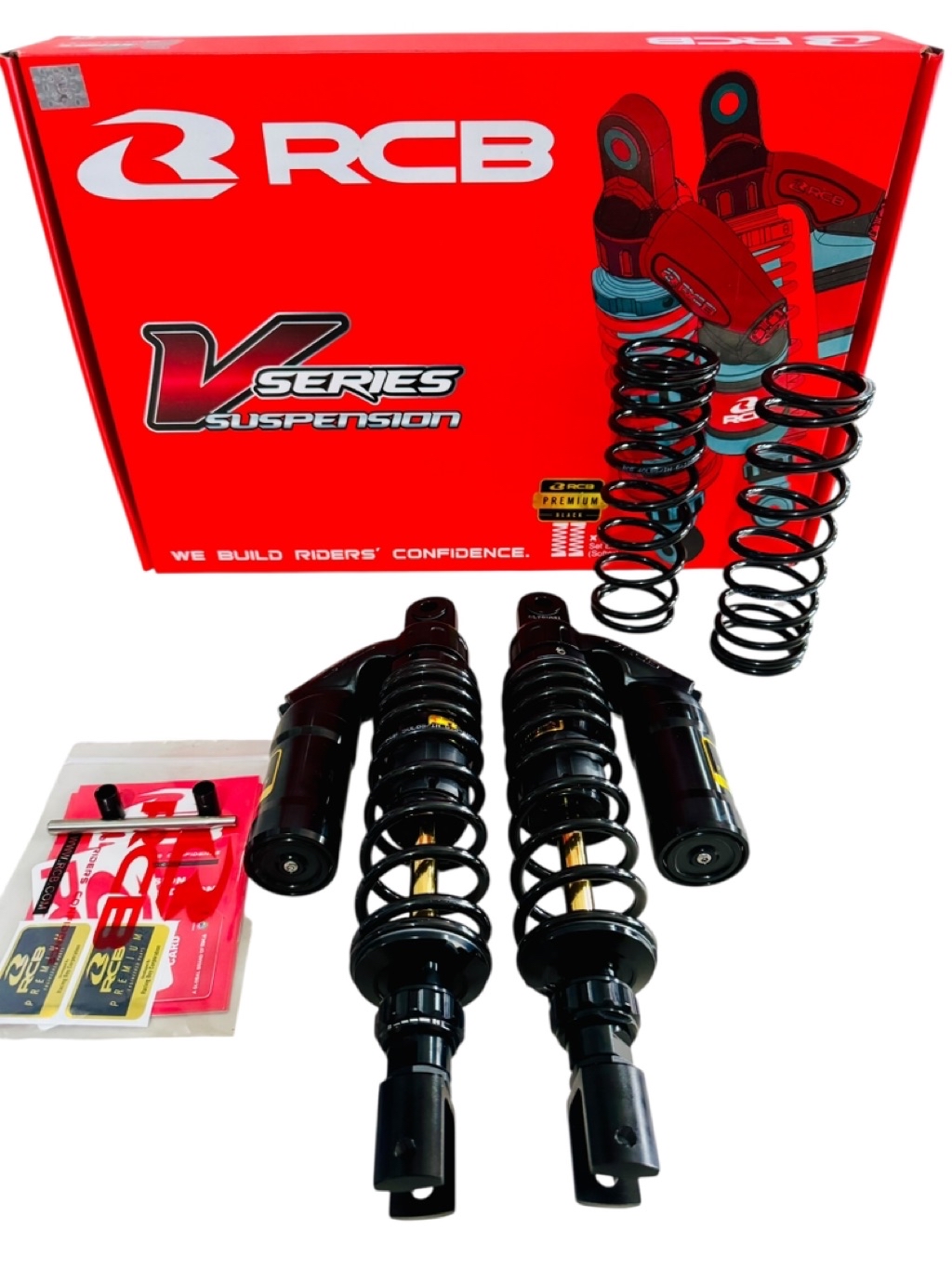 RCB SHOCK VD SERIES 350mm XMAX300, PCX160,PCX150,ADV150,ADV160 RACING ...