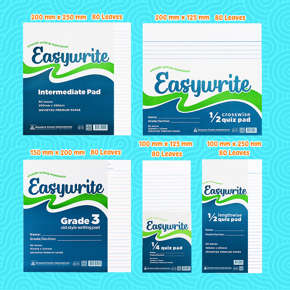 FCI Intermediate Pad, Quiz Pad, Writing Pad All Grade Level Pad ...
