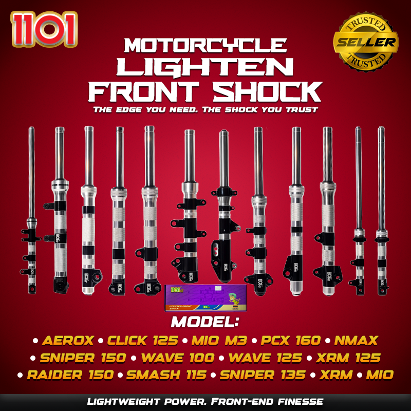 1101@ FRONT SHOCK LIGHTEN REFIT WAVE 125/XRM SNIPER135 110/125/CLICK ...