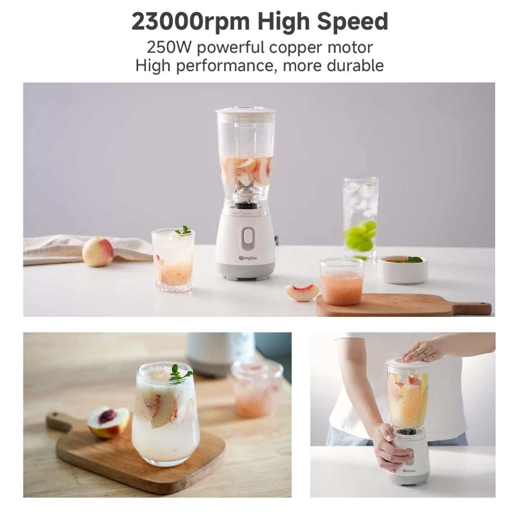 Simplus Blender Food Processor Juice Blender for Fruit and Vegetables ...