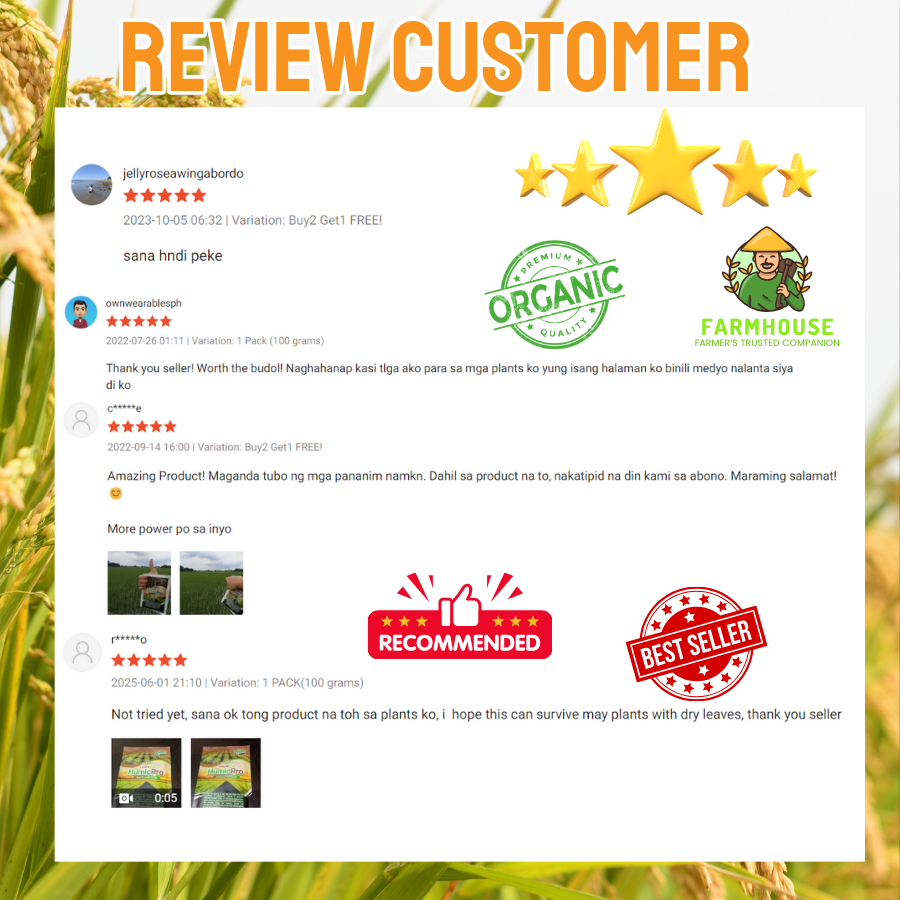 [Authentic] Humic Pro 100g - Organic NPK and Foliar Fertilizer for ...