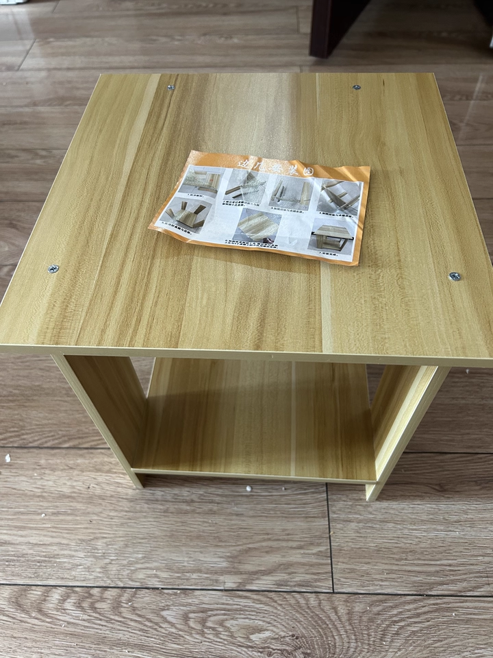 Nordic Bedside Table Small Square Desk Coffee Table Simple Sofa Side ...
