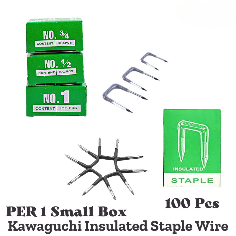 Staple Wire Insulated for Electrical Wiring – Sizes 1/2