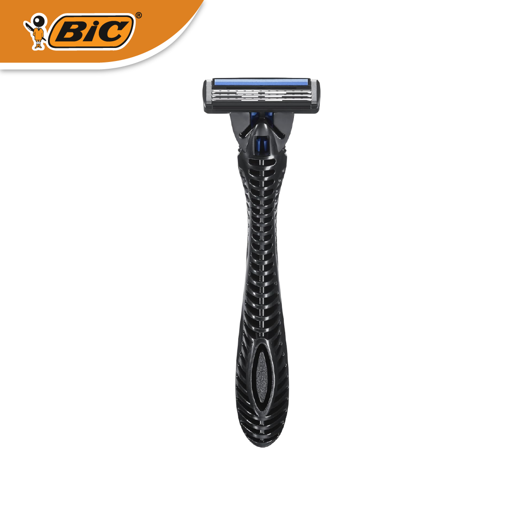 BIC Flex 3 Hybrid Shaving Kit 1 Razor Handle + 4 Refills (Flexible ...
